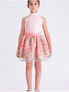 NWT Mama Luma Floral Embroidered Skirt & Top set
